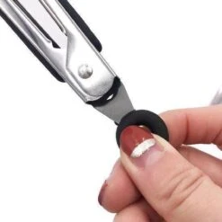 Merkloos BBQ Siliconen Tang - Vleestang - Serveertang - Keukentang - Salade Tang – Barbecuetang – Zwart 21cm - Bbq Tang - Vleestang -Merkloos Winkel 1200x1200 4254