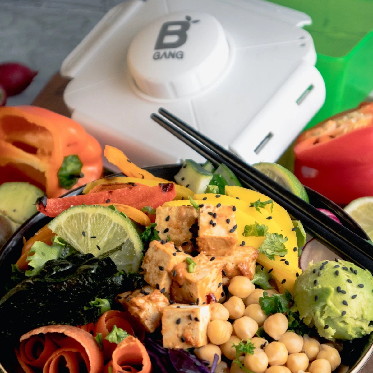 BGANG Tofu Pers/Tofu Press + Marineer Box Incl. Recepten E-boek En Tofu Start Cursus - 2-in-1 Functie - Vegan - Vegetarisch 8 BGANG Tofu Pers/Tofu Press + Marineer Box Incl. Recepten E-boek En Tofu Start Cursus - 2-in-1 Functie - Vegan - Vegetarisch - Afbeelding 8