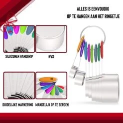 Rednas XXL Maatlepel/Maatbeker-set - 16-delig - Measuring Cups Spoons - Maatschep Set -Merkloos Winkel 1200x1200 4325