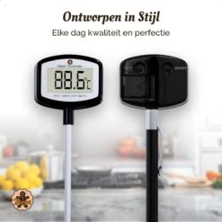 Suikerthermometer Digitaal – Kookthermometer – Vleesthermometer – Kerntemperatuurmeter – Draadloos – Thermometer Ook Geschikt Voor Vlees, BBQ, Oven -Merkloos Winkel 1200x1200 4364