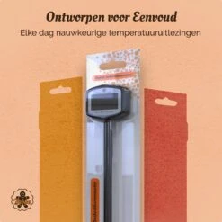 Suikerthermometer Digitaal – Kookthermometer – Vleesthermometer – Kerntemperatuurmeter – Draadloos – Thermometer Ook Geschikt Voor Vlees, BBQ, Oven -Merkloos Winkel 1200x1200 4369