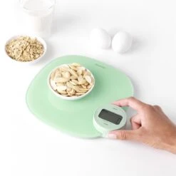 Brabantia Tasty+ Keukenweegschaal Digitaal - Geen Batterij Nodig - Jade Green -Merkloos Winkel 1200x1200 4373