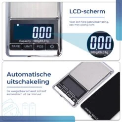 Precisie Weegschaal Keuken Digitaal - 0 01 Tot 500 Gram - Nauwkeurig! 13 Precisie Weegschaal Keuken Digitaal - 0 01 Tot 500 Gram - Nauwkeurig! -Merkloos Winkel 1200x1200 4405