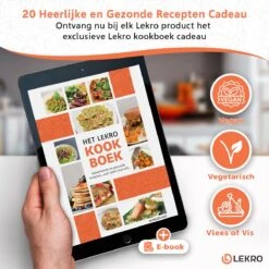 Lekro Digitale Precisie Keukenweegschaal – Weegschaal Keuken - USB Oplaadbaar - 1gr Tot 15kg – Tarra Functie - Zwart -Merkloos Winkel 1200x1200 4438