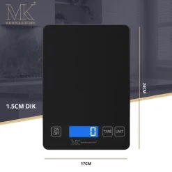 Maison & Kitchen Precisieweegschaal - Digitale Keukenweegschaal -Merkloos Winkel 1200x1200 4464