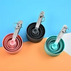 Merkloos SwissBex Maatbeker Set - Maatlepel - Wegen & Meten - 8 Delig - Kleur Grijs -Merkloos Winkel 1200x1200 4474