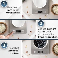 Ease Store Digitale Keuken Weegschaal Precisie – 1gr Tot 6kg – Elektrisch – Inclusief Batterijen – Tarra Functie - RVS 12 Ease Store Digitale Keuken Weegschaal Precisie – 1gr Tot 6kg – Elektrisch – Inclusief Batterijen – Tarra Functie - RVS -Merkloos Winkel 1200x1200 4480