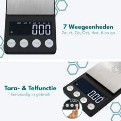 Ease Electronicz Digitale Mini Precisie Keukenweegschaal - 0,01 Tot 200 Gram - 14.2 X 7.5 Cm - Pocket Scale Op Batterij - Weegschaal Keuken 13 Ease Electronicz Digitale Mini Precisie Keukenweegschaal - 0,01 Tot 200 Gram - 14.2 X 7.5 Cm - Pocket Scale Op Batterij - Weegschaal Keuken -Merkloos Winkel 1200x1200 4521