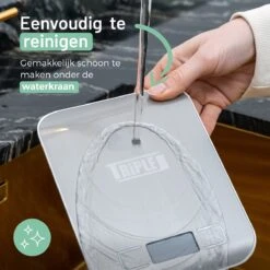 Triple J® Elektronische Keuken Weegschaal – Keukenweegschaal Digitaal – LCD Beeldscherm -Merkloos Winkel 1200x1200 4538