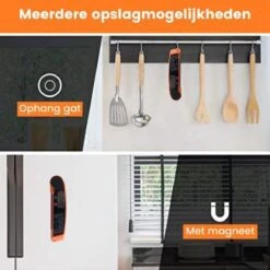 Digitale Vleesthermometer Waterdicht - BBQ Thermometer - Kernthermometer - Suikerthermometer – Kookthermometer Voor Vloeistof 11 Digitale Vleesthermometer Waterdicht - BBQ Thermometer - Kernthermometer - Suikerthermometer – Kookthermometer Voor Vloeistof -Merkloos Winkel 1200x1200 4577