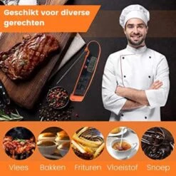 Digitale Vleesthermometer Waterdicht - BBQ Thermometer - Kernthermometer - Suikerthermometer – Kookthermometer Voor Vloeistof 13 Digitale Vleesthermometer Waterdicht - BBQ Thermometer - Kernthermometer - Suikerthermometer – Kookthermometer Voor Vloeistof -Merkloos Winkel 1200x1200 4579
