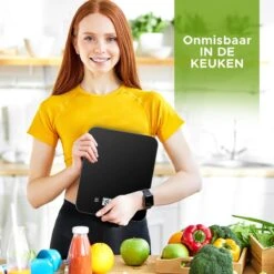 Witts Digitale Precisie Keuken Weegschaal – 1gr Tot 15 Kg – Tarra Functie – Elektrisch – Zwart -Merkloos Winkel 1200x1200 4674