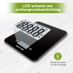 Witts Digitale Precisie Keuken Weegschaal – 1gr Tot 15 Kg – Tarra Functie – Elektrisch – Zwart -Merkloos Winkel 1200x1200 4675