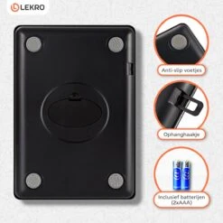 Lekro Digitale Precisie Keukenweegschaal – Weegschaal Keuken - 1gr-15kg – Tarra Functie - Zwart 16 Lekro Digitale Precisie Keukenweegschaal – Weegschaal Keuken - 1gr-15kg – Tarra Functie - Zwart -Merkloos Winkel 1200x1200 4689