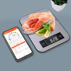 Smart Nutrition Scale - Keukenweegschaal - Digitaal & Bluetooth - APP Voor Android En IOS - Maximum Capaciteit 5 KG -Merkloos Winkel 1200x1200 4699