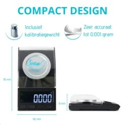 SOEM® Digitale Precisie Weegschaal - 0,001 Tot 50 Gram Tarra Functie - Pocket Scale - Juweliersweegschaal 13 SOEM® Digitale Precisie Weegschaal - 0,001 Tot 50 Gram Tarra Functie - Pocket Scale - Juweliersweegschaal -Merkloos Winkel 1200x1200 4733
