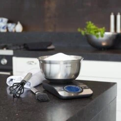 Brabantia Profile Keukenweegschaal - Rechthoekig - Met Kookwekker - RVS -Merkloos Winkel 1200x1200 4771