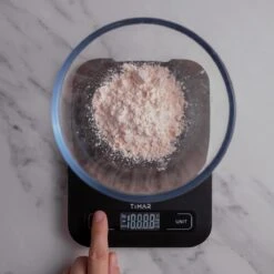 Timar Precisie Keukenweegschaal Digitaal - Keuken Weegschaal K1H - Tarra Functie - Lcd-Scherm - Antislip - 1 Gr Tot 5 Kg – Inclusief Batterijen - Zwart -Merkloos Winkel 1200x1200 4801