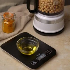 Timar Precisie Keukenweegschaal Digitaal - Keuken Weegschaal K1H - Tarra Functie - Lcd-Scherm - Antislip - 1 Gr Tot 5 Kg – Inclusief Batterijen - Zwart -Merkloos Winkel 1200x1200 4803