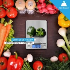 Keukenweegschaal Digitaal Met Kom - Precisie Weegschaal RVS - 500g X 0.01g -Merkloos Winkel 1200x1200 4829