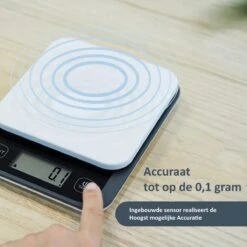 Keukenweegschaal Digitaal - Precisie Keuken Weegschaal - Tot 5 KG -Merkloos Winkel 1200x1200 4833