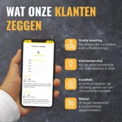 Draadloze Thermometer Met Bluetooth En App - Oven Thermometer - BBQ Thermometer - Keuken Thermometer 14 Draadloze Thermometer Met Bluetooth En App - Oven Thermometer - BBQ Thermometer - Keuken Thermometer -Merkloos Winkel 1200x1200 4874