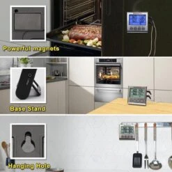 ThermoPro Dubbele Vleesthermometer Digitaal - BBQ Thermometer - Incl. Batterij -Merkloos Winkel 1200x1200 4919