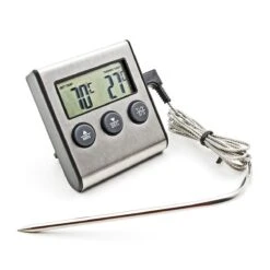 Digitale Voedselthermometer & Timer - Kookthermometer / Vleesthermometer / Oven Thermometer / Kernthermometer / BBQ Thermometer 6 Digitale Voedselthermometer & Timer - Kookthermometer / Vleesthermometer / Oven Thermometer / Kernthermometer / BBQ Thermometer -Merkloos Winkel 1200x1200 4966
