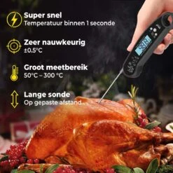 MostEssential Premium Draadloze Vleesthermometer - Keukenthermometer - Waterdicht -Merkloos Winkel 1200x1200 4970
