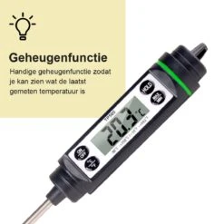 Lynnz® Digitale Suikerthermometer - Ook Voor Vlees In Bbq Of Oven - Kernthermometer - Vleesthermometer - Oven - Thermometer Koken - Bbq Accesoires - Draadloos -Merkloos Winkel 1200x1200 4986