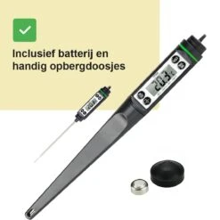 Lynnz® Digitale Suikerthermometer - Ook Voor Vlees In Bbq Of Oven - Kernthermometer - Vleesthermometer - Oven - Thermometer Koken - Bbq Accesoires - Draadloos -Merkloos Winkel 1200x1200 4990
