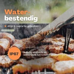 Vulpes Kitchen Vleesthermometer - BBQ - Oplaadbaar - Draadloos - Bluetooth -Merkloos Winkel 1200x1200 4999