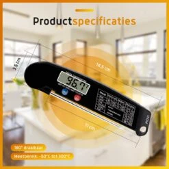 Movi BASIC ® - Vleesthermometer – BBQ Thermometer- Inclusief E-Book – Kernthermometer – Kamado - Barbecue – Suikerthermometer – Digitaal – Keukenthermometer – Kerntemperatuurmeter -Merkloos Winkel 1200x1200 5015