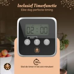 Digitale Thermometer – Oventhermometer – Suikerthermometer Digitaal – Kernthermometer – Keukenthermometer – Voedselthermometer – Thermometer Ook Geschikt Als Voor Vlees, BBQ, Oven -Merkloos Winkel 1200x1200 5038