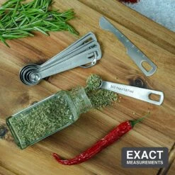 BOTC Maatbeker Set - 11-Delige - Meetlepels - Measuring Spoons - Maatschepjes - RVS -Merkloos Winkel 1200x1200 5127