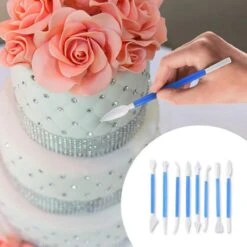 Perow Taarten Bak Set - Luxe XXL 237 Delig Set - Bakset Kinderen - Decoratie Set - Taarten En Cake Versieringen - Draaibaar Plateau - Herbruikbare Spuitzak - Cupcake Vormpjes -Merkloos Winkel 1200x1200 5162