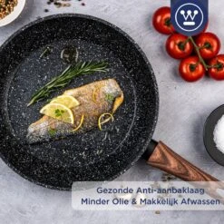 Westinghouse Koekenpan Inductie - Ø 30 Cm - Zwart Marmer - Speciale Editie -Merkloos Winkel 1200x1200 519