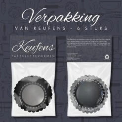 Keufens Tartelettevormen | Ø10 Cm | Set Van 6 Stuks | Ovenbestendig | Magnetronbestendig | Quichevormpjes | Mini Quichevormpjes 13 Keufens Tartelettevormen | Ø10 Cm | Set Van 6 Stuks | Ovenbestendig | Magnetronbestendig | Quichevormpjes | Mini Quichevormpjes -Merkloos Winkel 1200x1200 5198