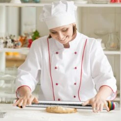 Deegroller - Bakmat - Verstelbare Deegroller - Bakspullen - RVS - Deegmat - Antikleef - Baulk® 9 Deegroller - Bakmat - Verstelbare Deegroller - Bakspullen - RVS - Deegmat - Antikleef - Baulk® -Merkloos Winkel 1200x1200 5235