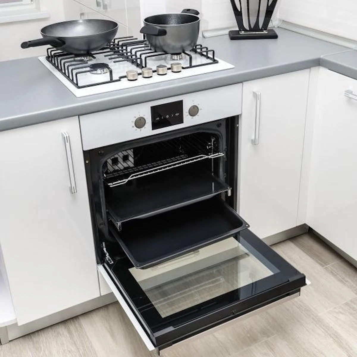 Merkloos Decopatent® Bakplaten - SET Van 3 Stalen Bakplaten - Bakplaat Voor Oven - Anti-aanbak Laag - Rechthoekige Ovenplaat - Ovenbakplaat 7 Merkloos Decopatent® Bakplaten - SET Van 3 Stalen Bakplaten - Bakplaat Voor Oven - Anti-aanbak Laag - Rechthoekige Ovenplaat - Ovenbakplaat - Afbeelding 7