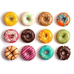 Merkloos Hoogwaardige Siliconen Donutvorm - Donut Bakvorm - Goede Kwaliteit - Anti Kleeflaag - 6 Donuts - Zelf Donuts Bakken - Oranje -Merkloos Winkel 1200x1200 5305