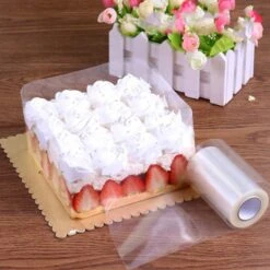 XYZ Goods - Acetaat Folie - Inlegfolie - Garneerring - Taartrand - Bakken - Bak Accessoires - Transparant - 16 Cm X 10 M -Merkloos Winkel 1200x1200 5372