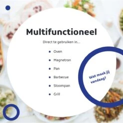 Merkloos Airfryer Bakpapier - Airfryer Accessoires - Wegwerp Bakpapier - 50 Stuks - Ø 20 CM -Merkloos Winkel 1200x1200 5380