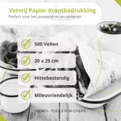 Hendi Vetvrij Papier - Krant Bedrukking - 20x25cm ( 500 Vellen ) -Merkloos Winkel 1200x1200 5403