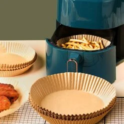 AirFryer Wegwerpbakjes XXL - Tot 220º - Olie Afstotend - AirFryer Bakpapier 50 Stuks - 23CM -Merkloos Winkel 1200x1200 5406