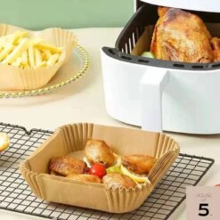 Airfryer Bakpapier - Wegwerpbakjes - 20 Tot 22cm - Airfryer Accessoires - 100 Stuks 21 Airfryer Bakpapier - Wegwerpbakjes - 20 Tot 22cm - Airfryer Accessoires - 100 Stuks -Merkloos Winkel 1200x1200 5426