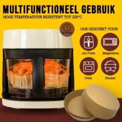 Beyeza Airfryer Bakpapier - Geschikt Voor Airfryer XL En XXL - Wegwerpbakjes - 20 Tot 23cm - 50 Stuks 12 Beyeza Airfryer Bakpapier - Geschikt Voor Airfryer XL En XXL - Wegwerpbakjes - 20 Tot 23cm - 50 Stuks -Merkloos Winkel 1200x1200 5433