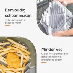 KitchenLove Airfryer Siliconen Bakje - XXL - Set Van 2 - Bakpapier - Mand - Accesoires - 20,5CM - Vierkant 11 KitchenLove Airfryer Siliconen Bakje - XXL - Set Van 2 - Bakpapier - Mand - Accesoires - 20,5CM - Vierkant -Merkloos Winkel 1200x1200 5473