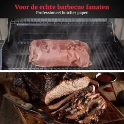 GrillX Butcher Paper - 53 Meter - Professioneel Slagerspapier - Natuurlijk Slagers Papier - BBQ Accesoires -Merkloos Winkel 1200x1200 5513