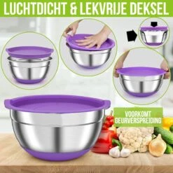 Strex Mengkommen Set 5 Delig - RVS - Mengkom Met Deksel - Beslagkom Met Deksel 11 Strex Mengkommen Set 5 Delig - RVS - Mengkom Met Deksel - Beslagkom Met Deksel -Merkloos Winkel 1200x1200 5547